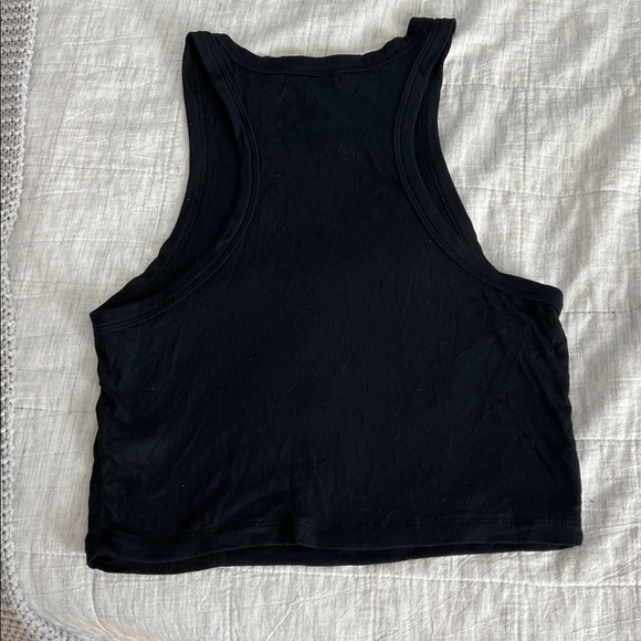 Aritzia Sunday Best Cropped Rib Racerback Tank - Picture 2 of 4
